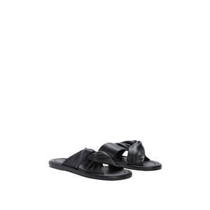 Everlane Sleek Black Day Twist Sandals Size 10